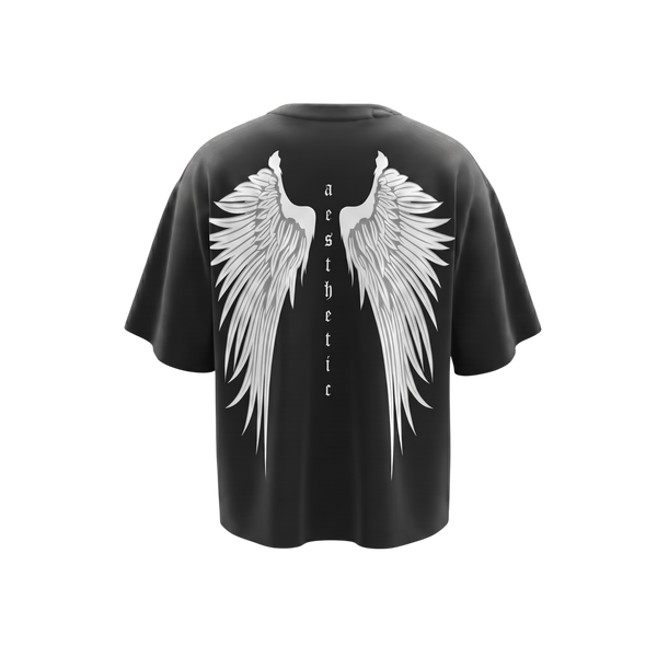 Seraph Black Oversized Tee