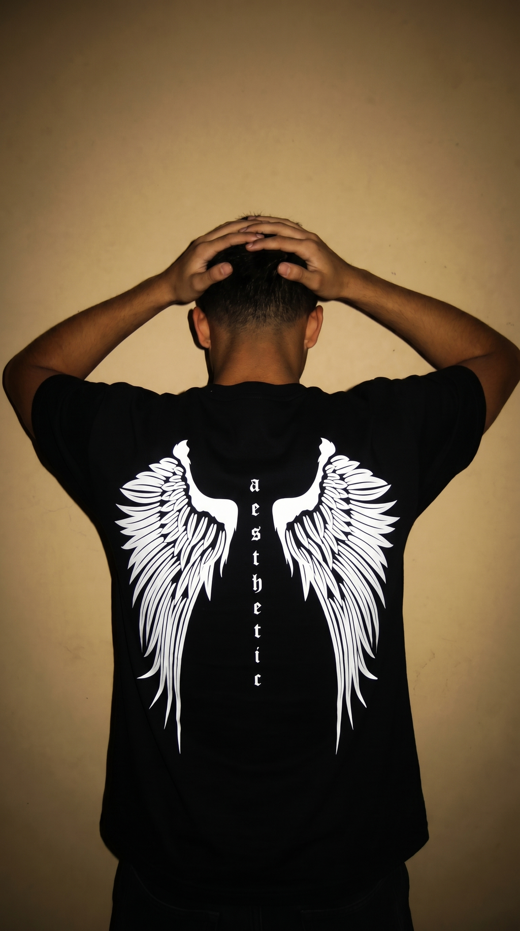 Seraph Black Oversized Tee